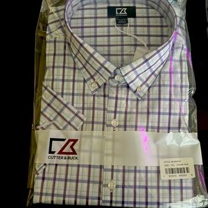 Cutter and buck button up polo style MCW00167